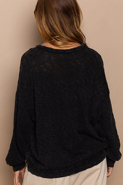 Aubrey Sweater Top - 3 Colors