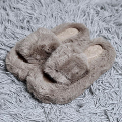 Lazy Days Fuzzy Slippers-Multiple Options