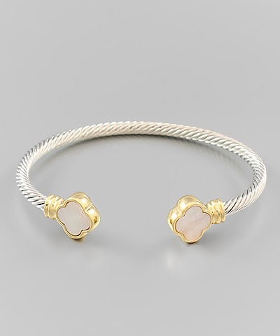 Little Bird Cable Clover Bracelets- 3 Colors