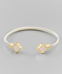 Little Bird Cable Clover Bracelets- 3 Colors