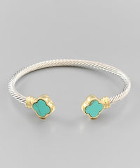 Little Bird Cable Clover Bracelets- 3 Colors