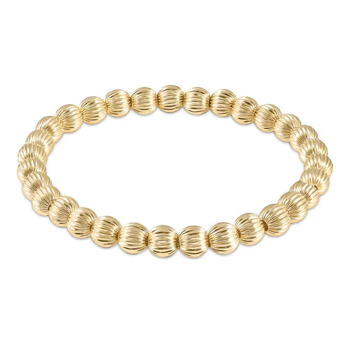 Enewton Dignity Gold Bead Bracelet-6mm