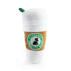 Starbarks Coffee Cup w/ Lid Squeaker Dog Toy