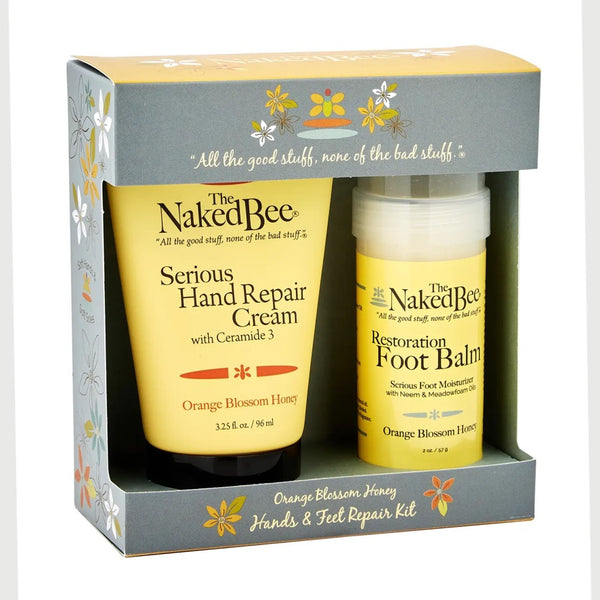 The Naked Bee Orange Blossom Honey Hands & Feet Repair Kit