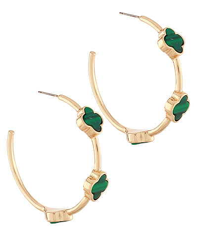 Triple Clover Hoops-3 Colors