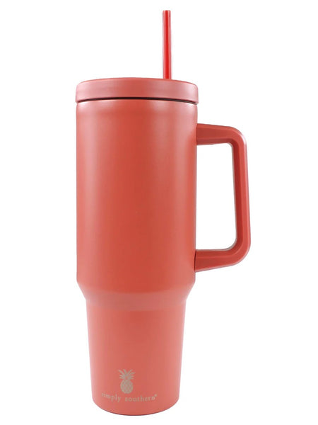 Simply Southern Rust Tumbler - 40oz with Straw