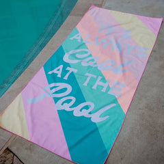 Quick Dry Beach Towels by Katydid