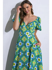 Talavera Midi Dress