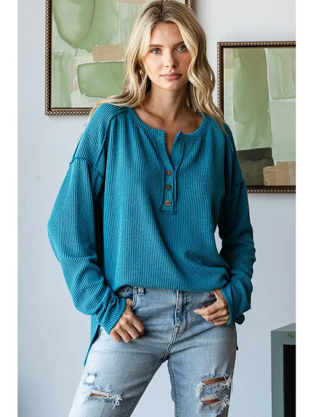 Iris Blues Top