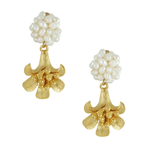 Lily Pearl Earrings