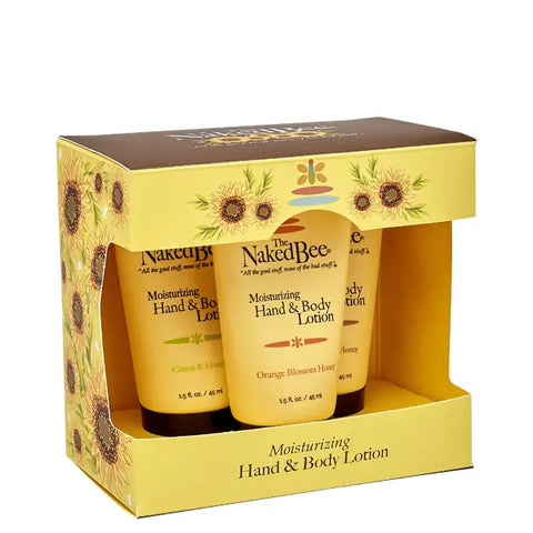 The Naked Bee Hand and Body Lotion Trio