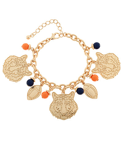 Tiger Charm Bracelet