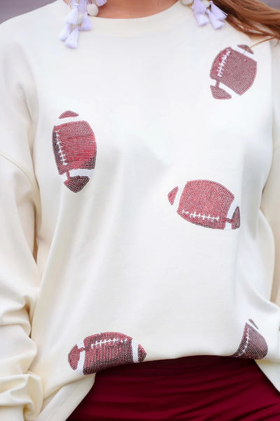 Football Season Sweatshirt and Skort