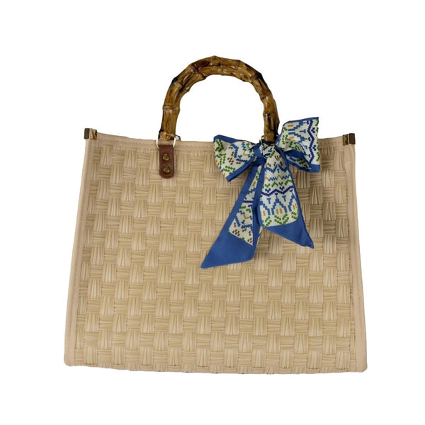 Bamboo Straw Totes-2 Options