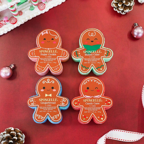 Spongellé Gingerbread Holiday Buffer-Multiple Options