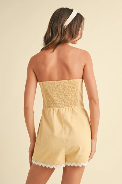 Buttered Up Romper