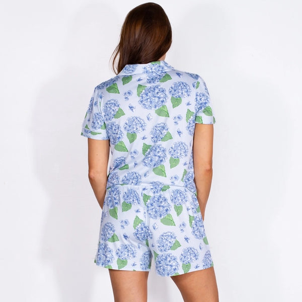 Blue Hydrangea Pajama Seperates