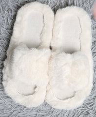 Lazy Days Fuzzy Slippers-Multiple Options