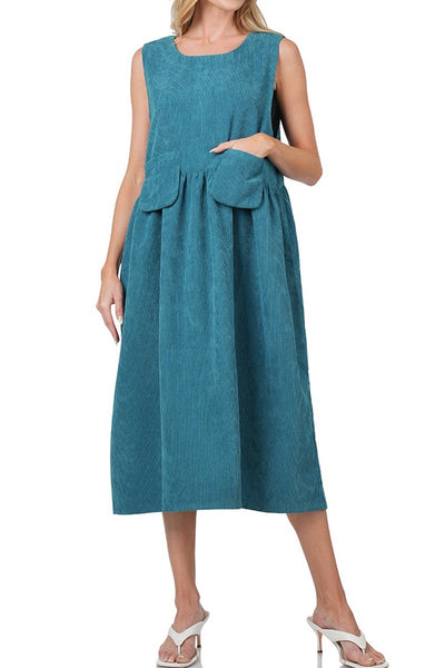 Positively Perfect Midi Dress-2 Colors