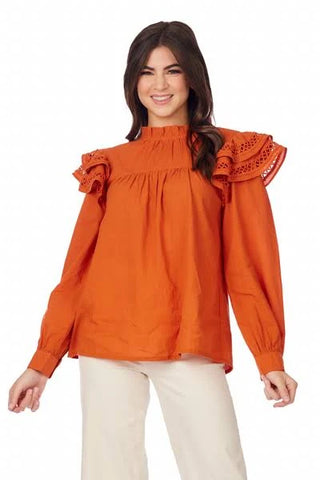 Keller Ruffle Top