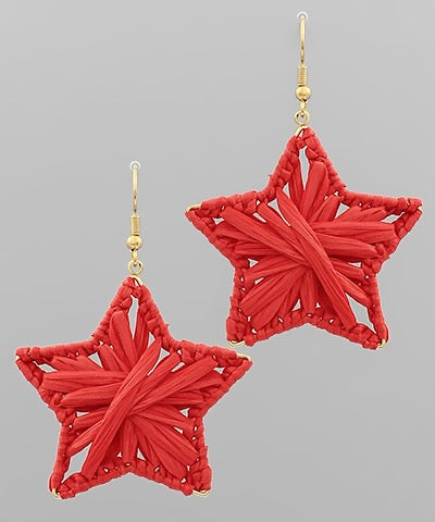 Star Spangled Earrings - 3 Colors