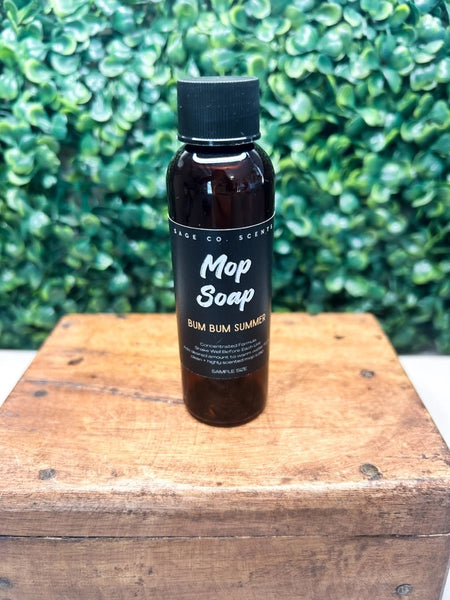 Mop Soap Sample Size Bottle-Many Scents