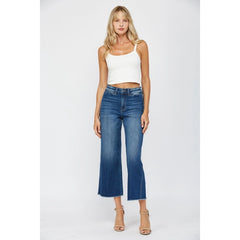 Kiona Crop Wide Leg Jean