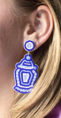 Beaded Ginger Earrings