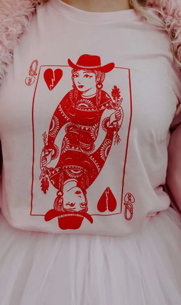 Cowgirl Queen of Hearts T-Shirt