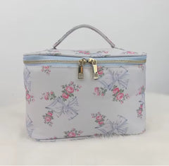 Bows and Roses Makeup Bag