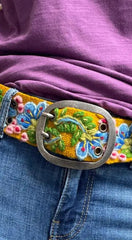 Jenny Krauss Embroidered Wool Belts-Multiple Options