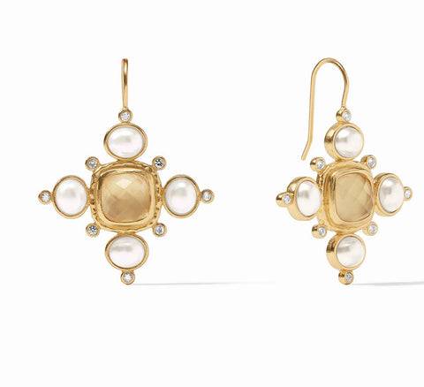 Julie Vos Tudor Earrings - 3 Colors