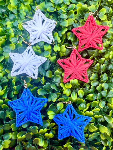 Star Spangled Earrings - 3 Colors