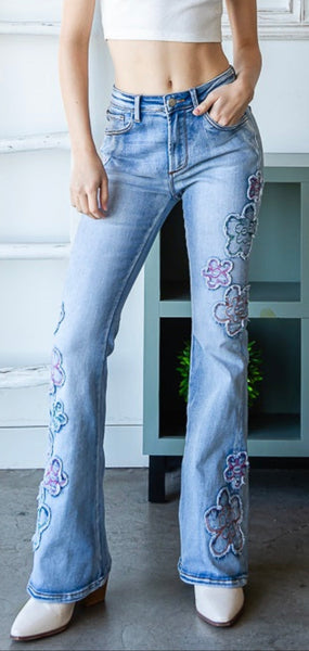 Flower Power Jeans