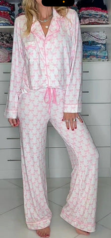 Chic Bow Pajamas