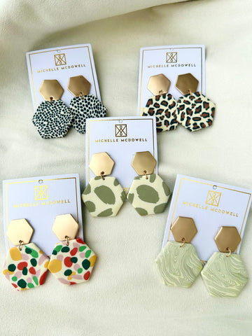 Michelle McDowell Haven Earrings - 5 Patterns