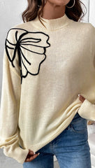 Floral Pixal Sweater