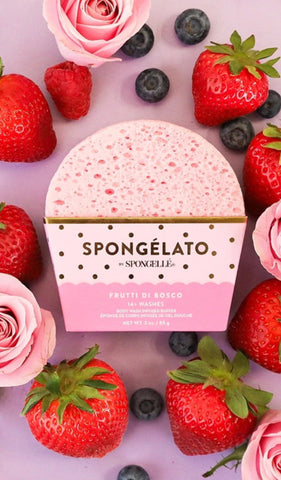 Spongelle Frutti Di Bosco Spongelato Body Buffer