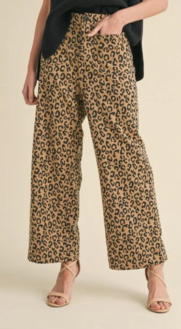 Leopard Print Pants