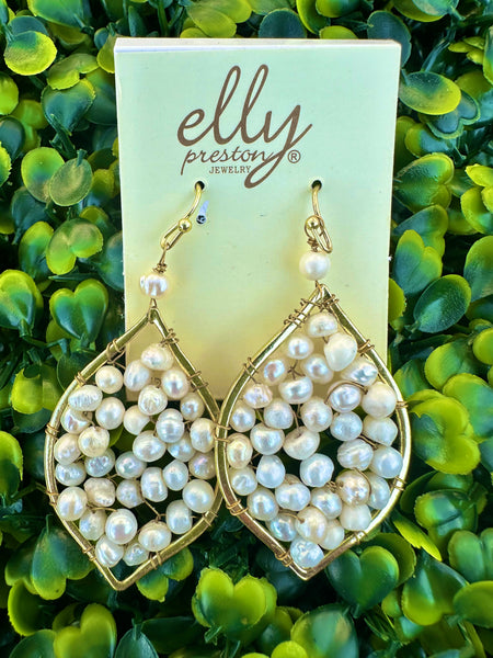 Elly Preston Olivia Leaf Earrings