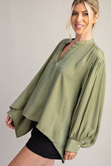 Carlie Oversized Blouse - 4 Colors