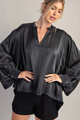 Carlie Oversized Blouse - 4 Colors