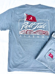 Alabama Roll Tide Flag T-Shirt - Unisex