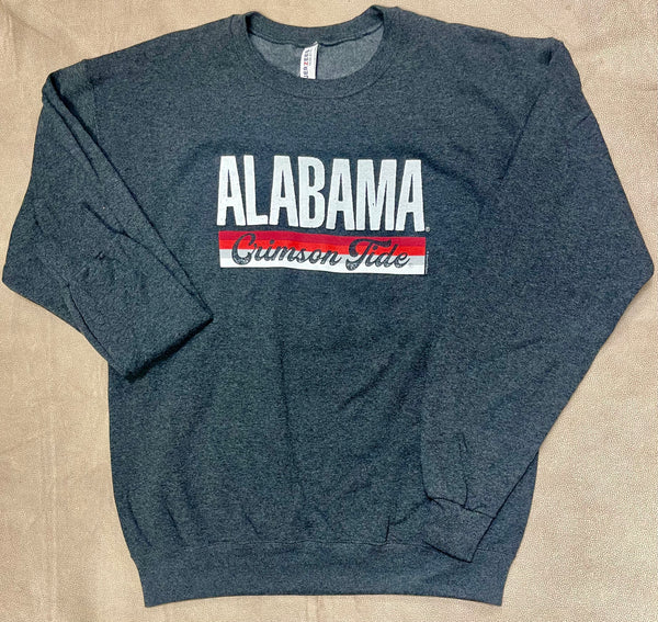 Alabama Stripes Sweatshirt