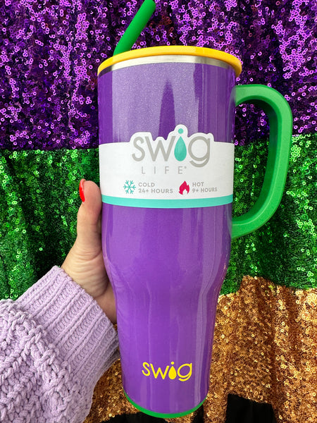 Swig Pardi Gras Mega Mug - 40 oz