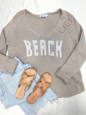 Beach Babe Sweater - 2 Colors