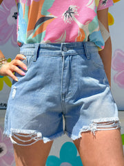 Mother May I Denim Shorts