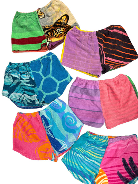 American Recycled Beach Towel Shorts