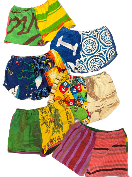 American Recycled Beach Towel Shorts