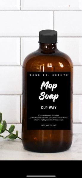 Mop Soap Luxury Concentrated Formula-2 Scents